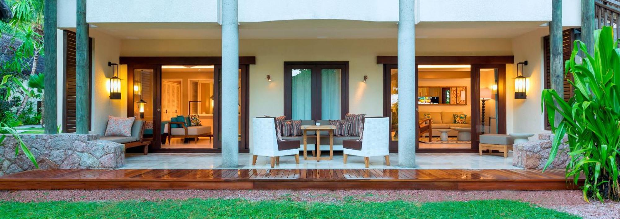 Constance Lemuria Grand Anse  Exterior photo A villa at the resort