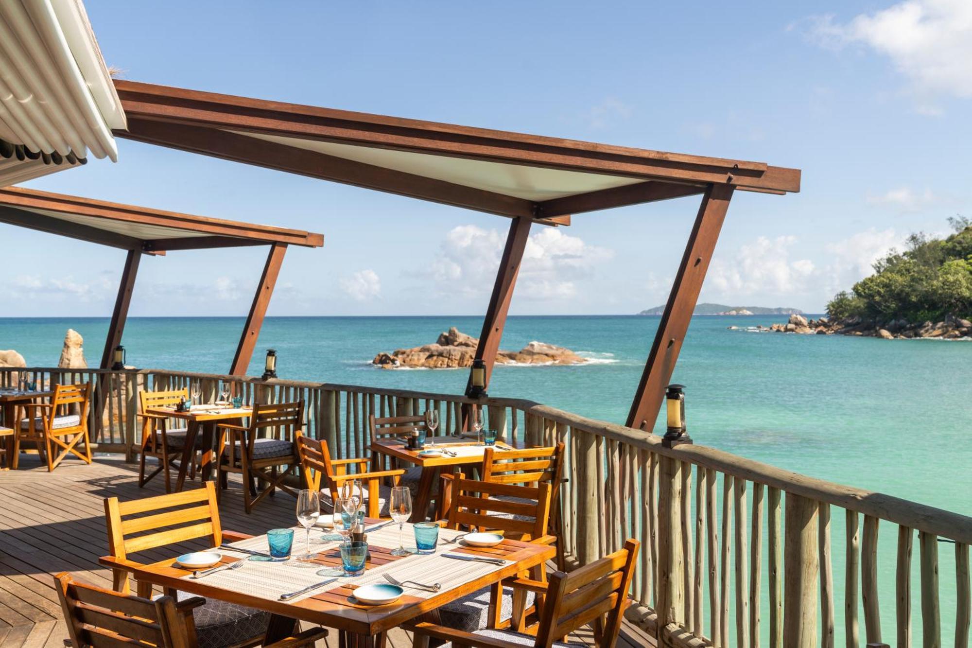 Constance Lemuria Grand Anse  Exterior photo The Deck at the Beach Club