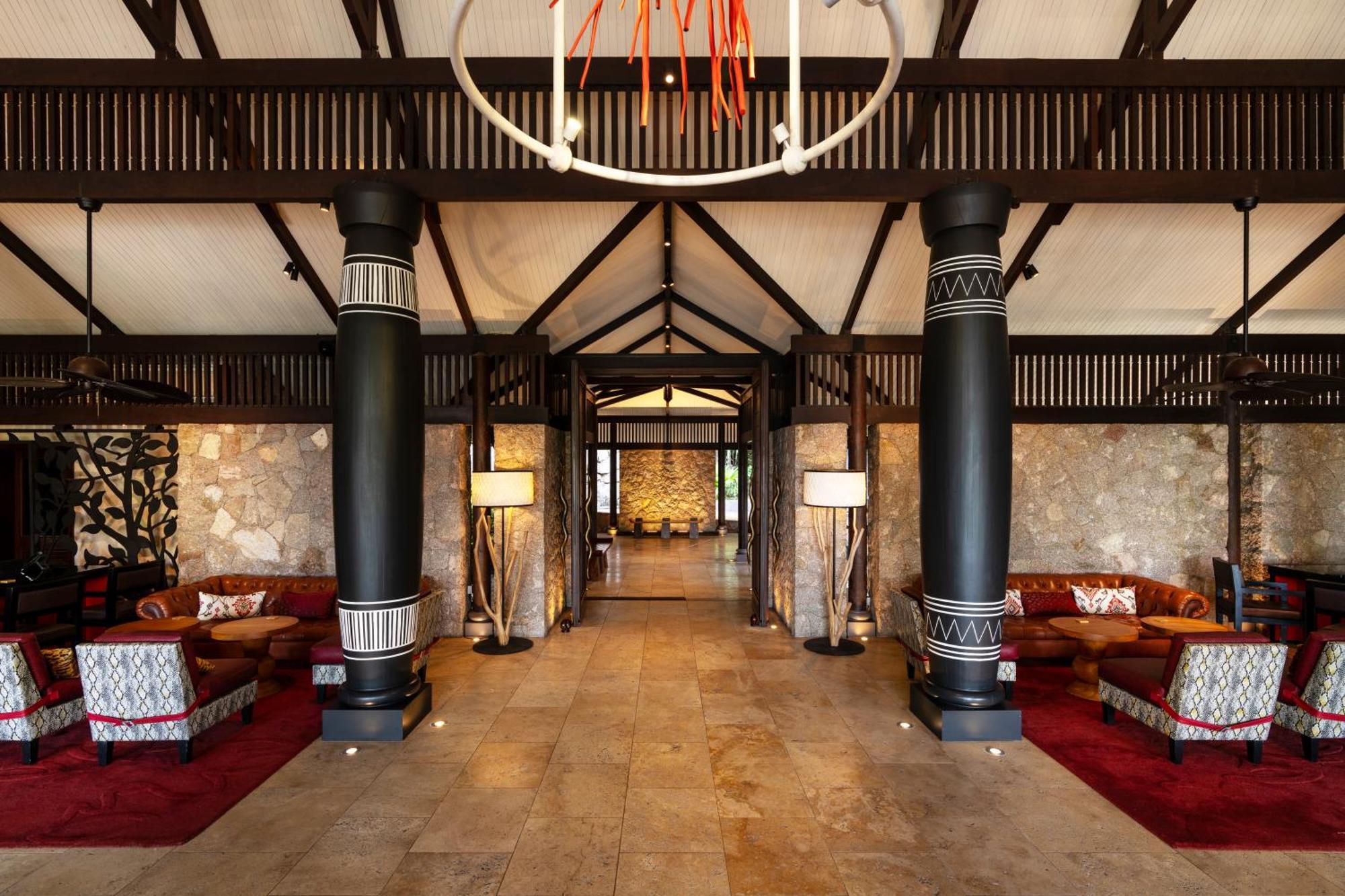 Constance Lemuria Grand Anse  Exterior photo The lobby of the hotel