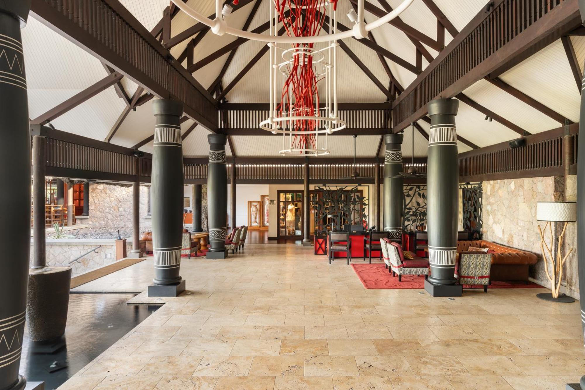 Constance Lemuria Grand Anse  Exterior photo The lobby of the hotel