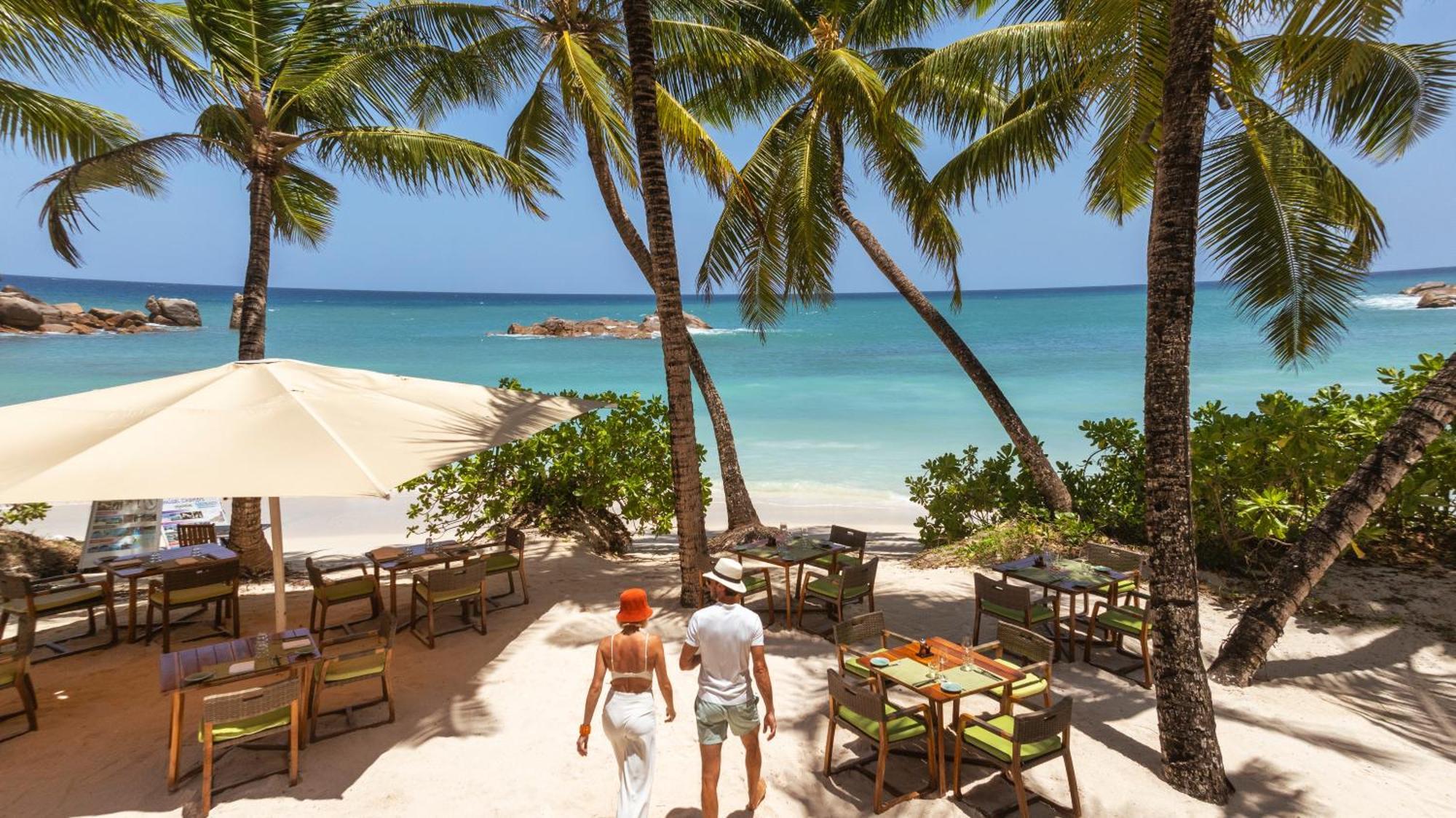 Constance Lemuria Grand Anse  Exterior photo Beach at the resort
